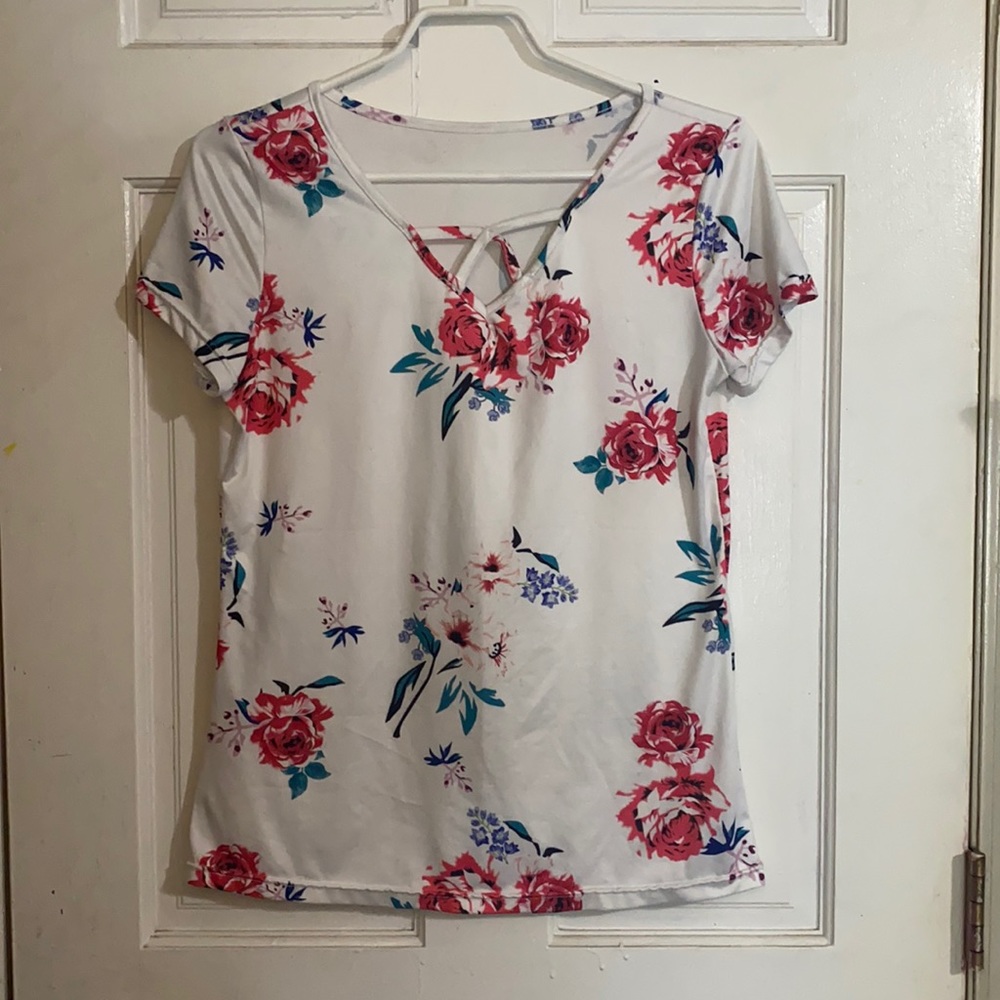 Flower dress top
